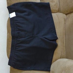 Terra & and Sky High Rise black denim jean shorts women Plus size 4x 28W-30W NEW